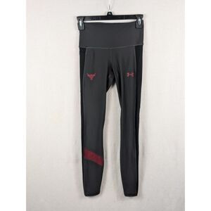 Under Armour Project Rock Leggings Gray Women's Size XS